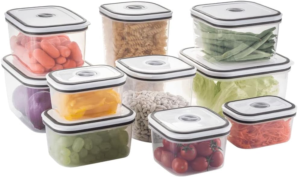 Electrolux - Kit de Ollas de Plástico Herméticas, 10 unidades