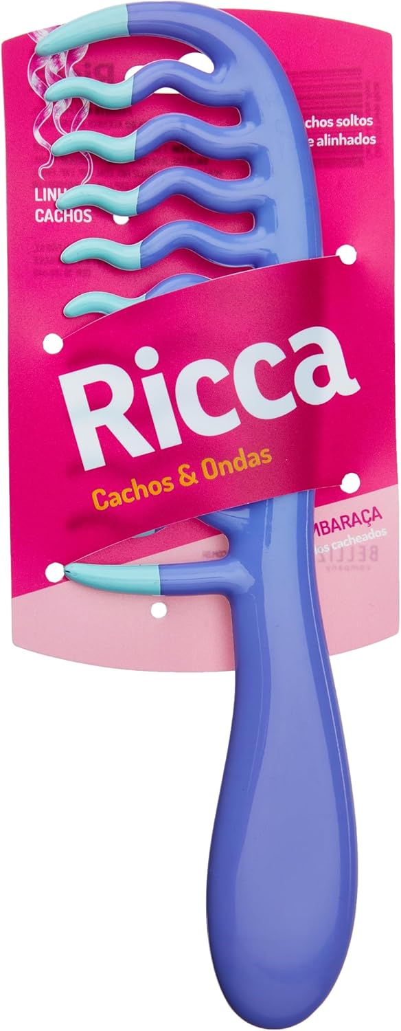 Peine morado Ricca Curls & Waves