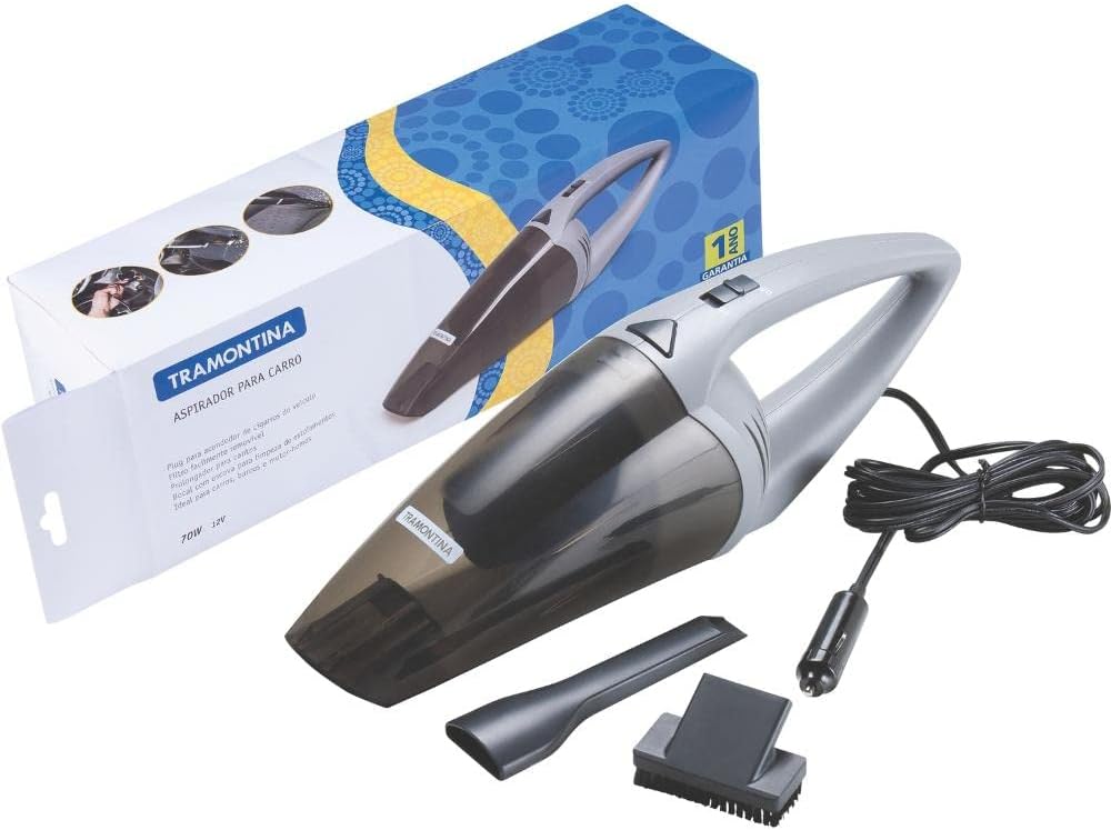 Tramontina Aspirador Para Carro 12v, Potencia 70w