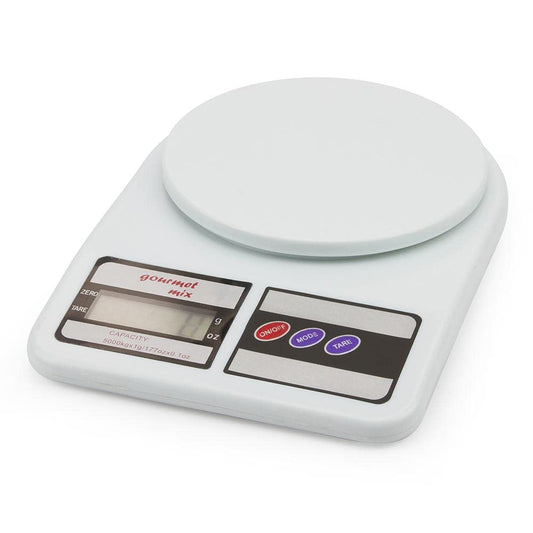 Báscula de cocina digital de precisión Gourmet Mix White