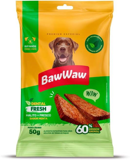 Bifinho Baw Waw Dental Care Sabor Menta 50g