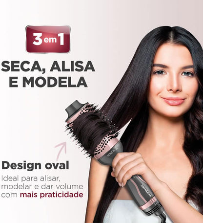 MONDIAL Escova Secadora Keratin, Bivolt, 1200W