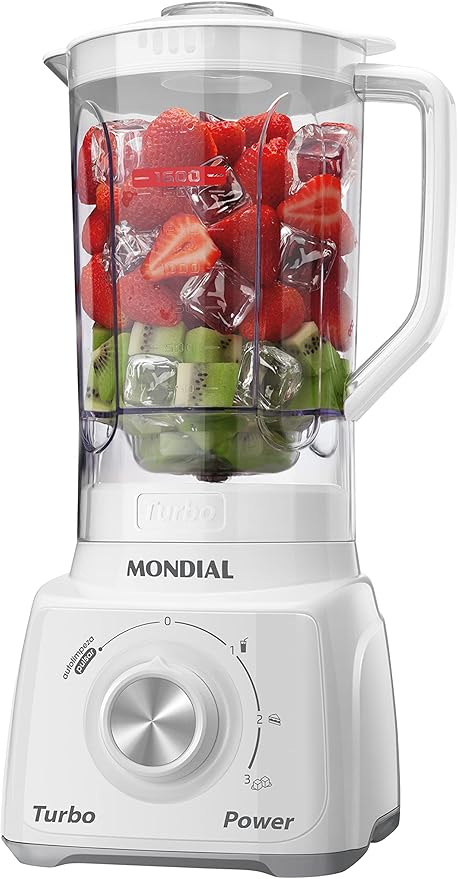 Licuadora Mondial L-99 Turbo 3 Velocidades 500W Roja