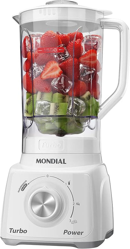 Licuadora Mondial L-99 Turbo 3 Velocidades 500W Roja