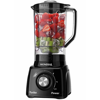 Licuadora Mondial L-99 Turbo 3 Velocidades 500W Roja
